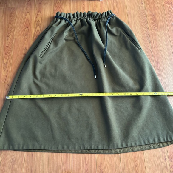 Nanushka Army Green Skirt - Picture 6 of 8